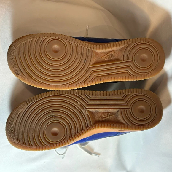 NIKE ID AIR Sz 10 Lace  Up Sneakers Low Top Contrasting Colour Way - Picture 11 of 12